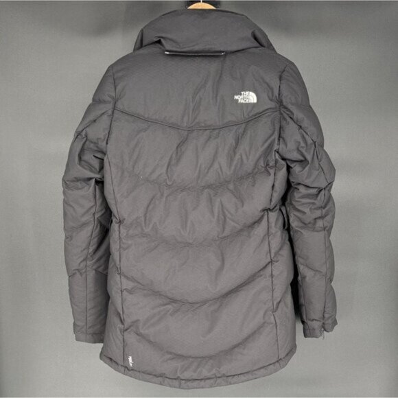 The North Face Womens 600 Goose Down Puffer Jacket S Black Ski Coat Outerwear - Picture 2 of 16